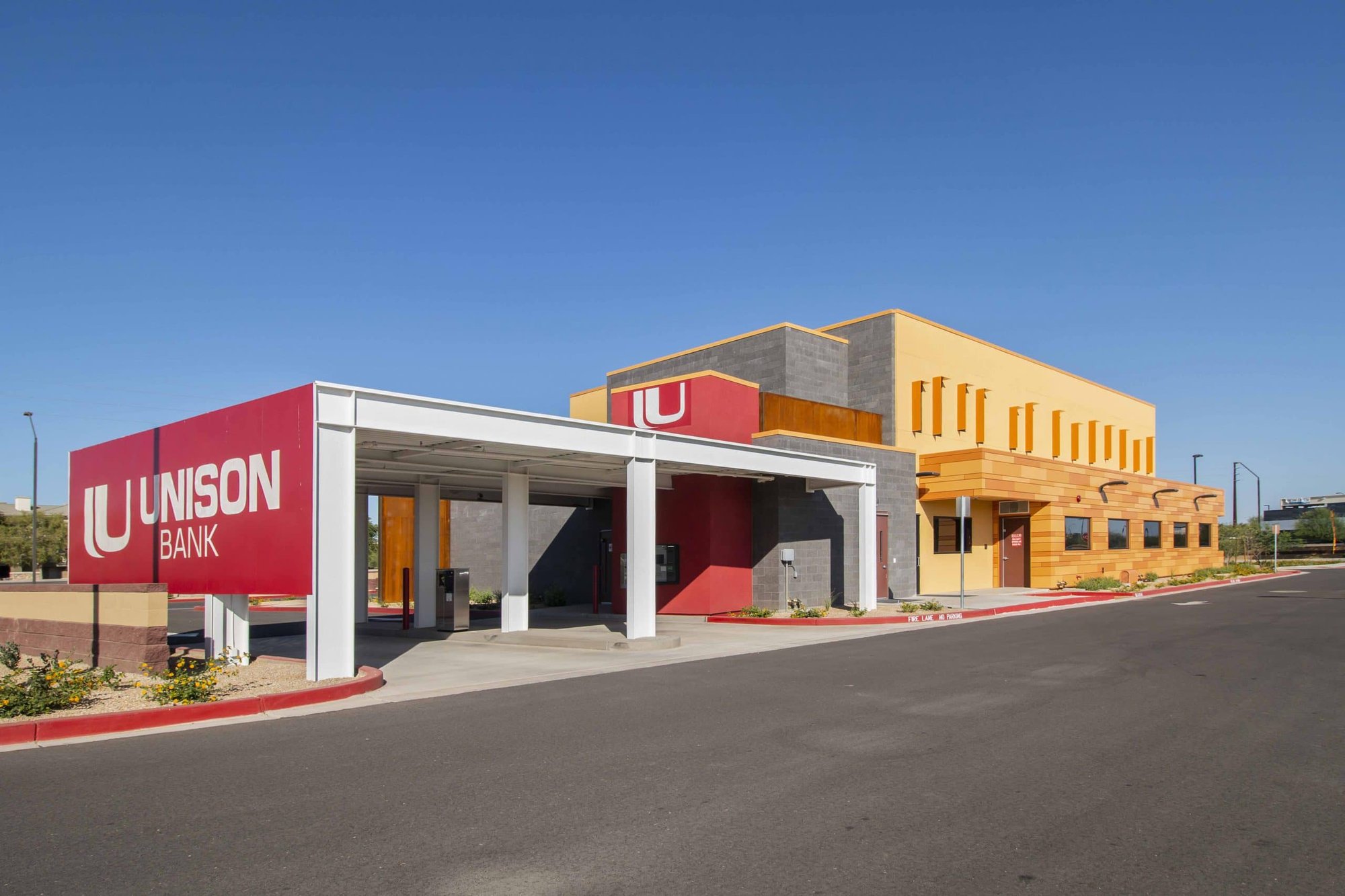 unison bank exterior